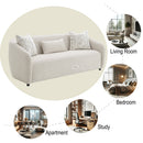 Etienne Beige Sofa W/3 Pillows - Ornate Home