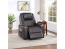 Evander Brown Power Lift Recliner - Ornate Home