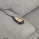 Evander Gray Power Lift Recliner - Ornate Home