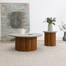 Evelyn Walnut End Table - Ornate Home