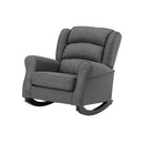 Fabien Gray Rocking Chair - Ornate Home