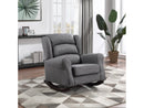 Fabien Gray Rocking Chair - Ornate Home
