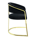 Fallon Black Side Chair - Ornate Home