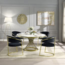 Fallon Black Side Chair - Ornate Home