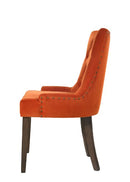 Farren Orange Side Chair (Set of 2) - Ornate Home