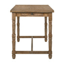 Farsiris Weathered Oak Counter Height Table - Ornate Home