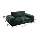 Ferrand Green Loveseat - Ornate Home