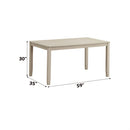 Ferris Antique Gray Dining Table - Ornate Home