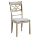 Ferris Antique Gray Side Chair (Set of 2) - Ornate Home
