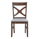 Ferris Brown Side Chair (Set of 2) - Ornate Home