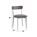 Fidelity White & Gray 5Pc Pack Dining Set - Ornate Home