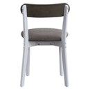 Fidelity White & Gray 5Pc Pack Dining Set - Ornate Home