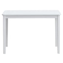 Fidelity White & Gray 5Pc Pack Dining Set - Ornate Home