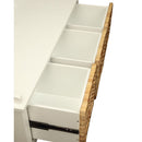 Flavius White Bench - Ornate Home
