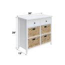 Flavius White Console Cabinet - Ornate Home