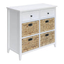 Flavius White Console Cabinet - Ornate Home