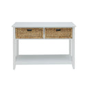 Flavius White Console Table - Ornate Home