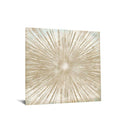 Floating Tempered Glass with Foil Wall Art - Ornate Home