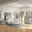 Flora Gray Chest - Ornate Home