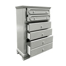 Flora Gray Chest - Ornate Home