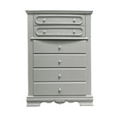 Flora Gray Chest - Ornate Home