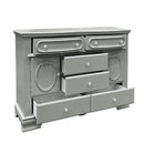 Flora Gray Dresser - Ornate Home