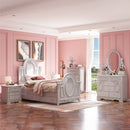 Flora Gray Full Bed - Ornate Home