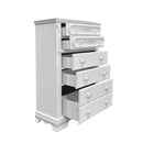 Flora White Chest - Ornate Home