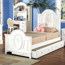 Flora White Full Bed - Ornate Home