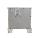 Flora White Nightstand - Ornate Home