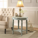 Fordon French Antique Gray Green End Table - Ornate Home