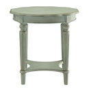 Fordon French Antique Gray Green End Table - Ornate Home