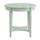 Fordon French Antique Gray Green End Table - Ornate Home
