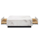Fritzy Engineered Stone Coffee Table - Ornate Home