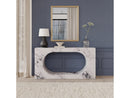 Fritzy Rectangular Engineered Stone Console Table - Ornate Home