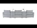Fullar Light Gary Modular Power Motion Recliner - Ornate Home