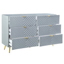 Gaines Gray Dresser - Ornate Home
