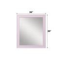 Gaines Pink Mirror - Ornate Home