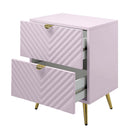Gaines Pink Nightstand - Ornate Home