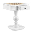 Galini White Gaming Table - Ornate Home