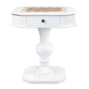 Galini White Gaming Table - Ornate Home