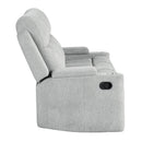 Galya Light Gray Motion Sofa - Ornate Home