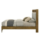 Garcia Light Aspen Brown Eastern King Bed - Ornate Home