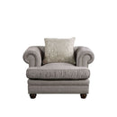 Gardenia Gray Chair - Ornate Home