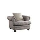 Gardenia Gray Chair - Ornate Home