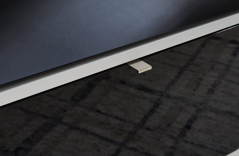 Gardoni White/Black Coffee Table - Ornate Home