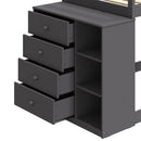 Gaston Gray Twin/Twin Bunk Bed - Ornate Home