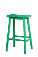 Gaucho Antique Green Bar Stool (Set of 2) - Ornate Home