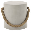 Gene Natural Gray Accent Table - Ornate Home