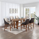 Gilsea Brown Counter Height Table - Ornate Home